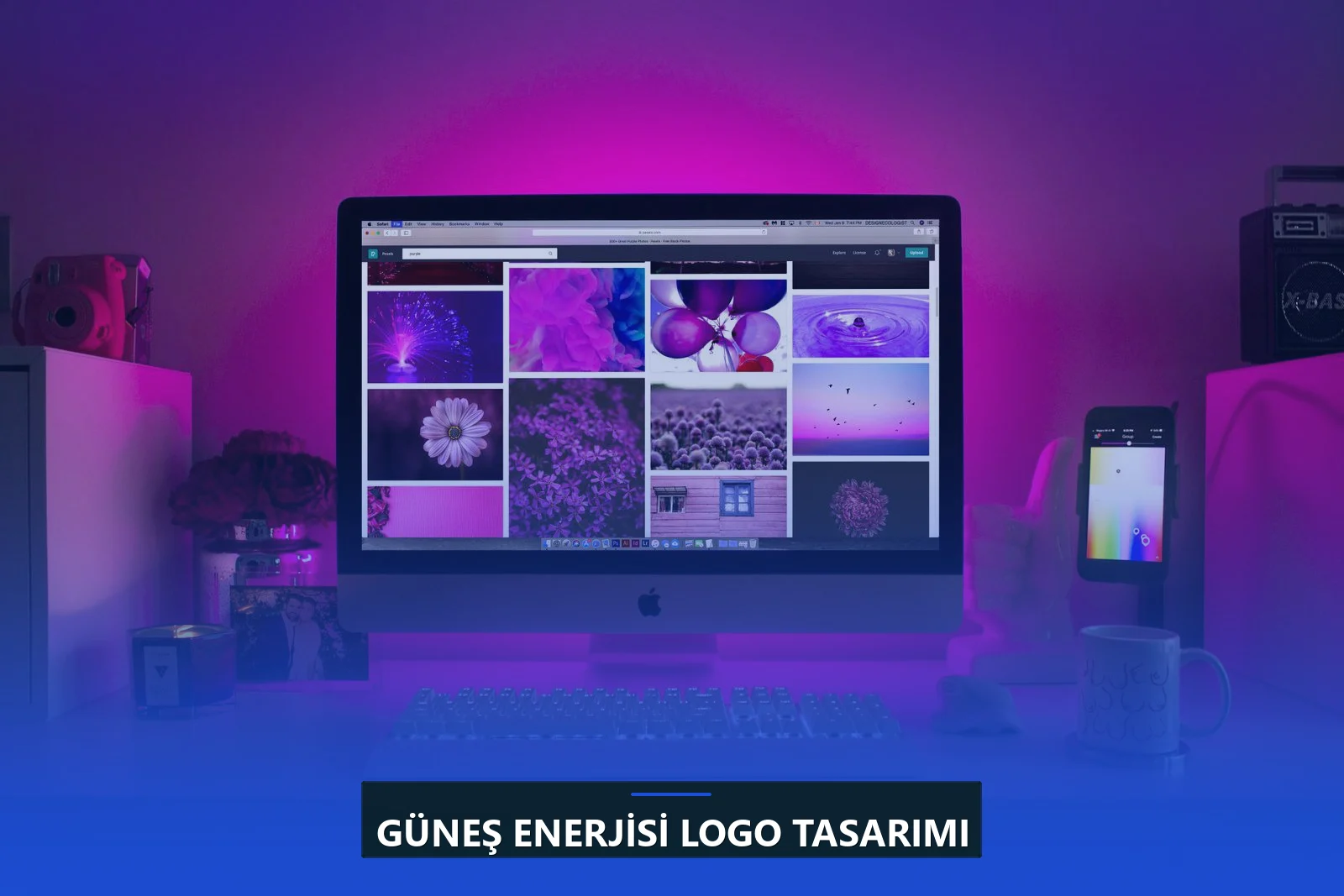 Güneş Enerjisi Logo Tasarımı